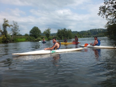 Canöe , kayak, pédalo